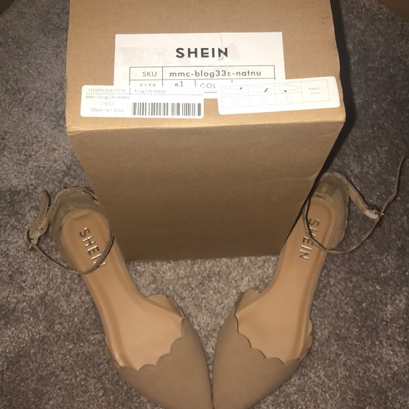 🎉NWOT🎉 TAN POINTED TOE SHOES - Picture 4 of 6